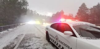 Cierran la México-Puebla por caída de agua nieve agua nieve