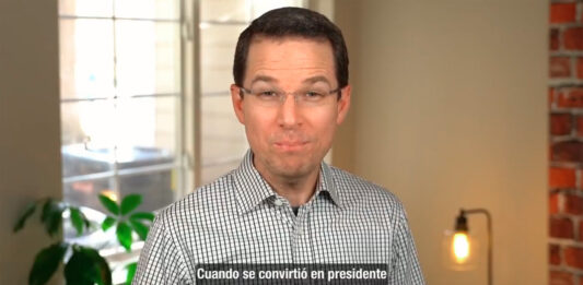 Anaya dijo que si México no sanciona al gobierno de Rusia, es lo mismo que "estar del lado del tirano y de un dictador". Foto: Captura de pantalla