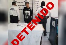 Arrestan a joven de 19 años que portaba arma en Cholula arma