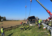 Autobús con refugiados ucranianos se vuelca en Italia autobús