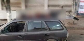 Dejan 6 cabezas humanas sobre auto en Chilapa, Guerrero Cabezas