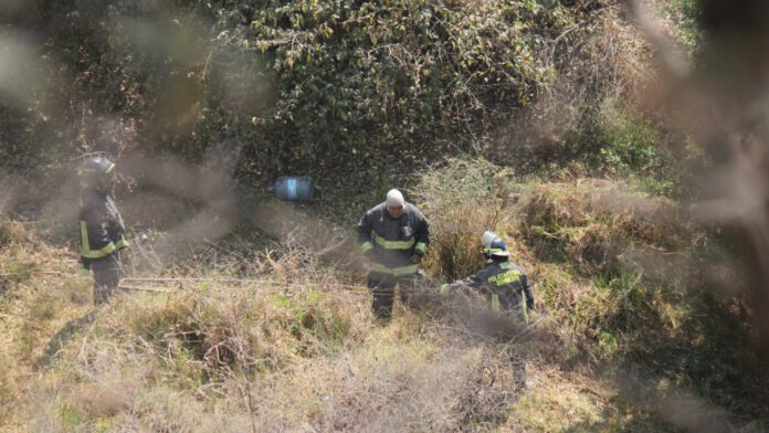 cadaver El cadáver de una persona fue localizado dentro de un desfiladero, en la carretera federal Puebla-Tlaxcala.