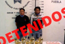 SSC de San Pedro detiene a tres asaltantes de tienda de conveniencia tienda