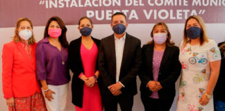 Instalan comité “Puerta Violeta” en San Andrés Cholula San Andrés Cholula