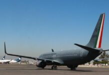 Llega segundo avión de la Fuerza Aérea a Rumania