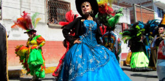 Estudiante de la BUAP investiga y difunde carnaval de huehues