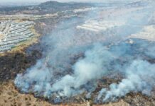 Detectan 5 incendios forestales activos en Puebla