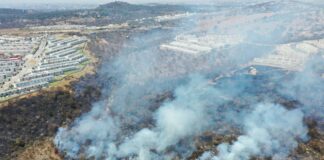 Detectan 5 incendios forestales activos en Puebla
