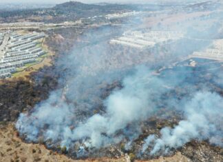 Detectan 5 incendios forestales activos en Puebla