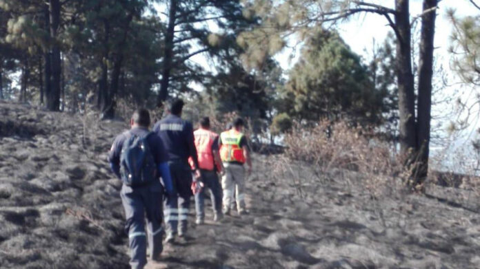 El incendio logró afectar 15 hectáreas de pastizal y se originó por la quema de basura.