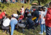 Muere 1 persona por choque en Zacatlán; hay 15 lesionados lesionados