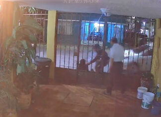 Secuestran a mujer frente casa de su vecino en SLP (VIDEO) La mujer secuestrada es Brenda Magdalena González Ibarra, de 36 años de edad. Mide 1.65 metros, es delgada y de piel blanca.
