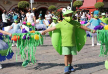 Niños y niñas de Atlixco reciben a la primavera con desfile Niñas y niños de los Centros de Atención Infantil Comunitarios (CAI´CS) desfilaron por las calles del municipio para recibir a la primavera.