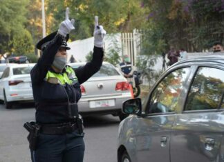 Despliegan operativo vial en alrededores del CENHCH Operativo