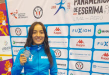 Alumna BUAP obtiene plata en campeonato Panamericano de esgrima esgrima plata