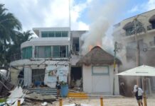 Explota restaurante en Playa del Carmen; reportan 2 muertos