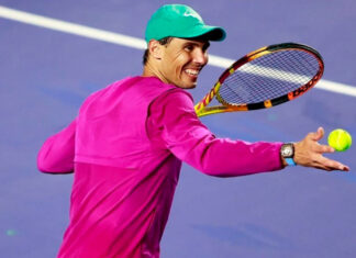 Rafael Nadal sufre lesión y causa baja por 6 semanas Rafael Nadal