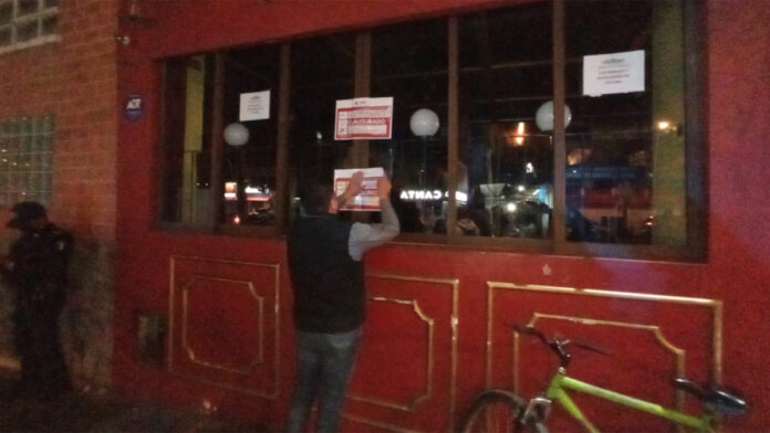 restaurantes Ayuntamiento de Puebla efectuó un recorrido en restaurantes y bares cercanos a universidades para verificar su correcto funcionamiento.