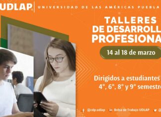 UDLAP brinda talleres de desarrollo profesional Talleres