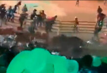 Toro hiere a 15 asistentes en jaripeo en Morelia toro