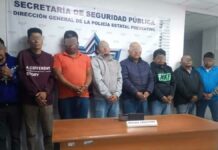 Arrestan a 8 por robar tractocamión en Coronango tractocamión
