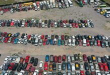 Autos abandonados en corralón de Puebla serán vendidos Autos Corralón