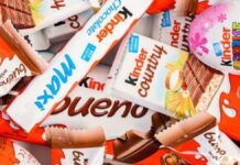 OMS detecta 151 casos de salmonelósis por consumo de chocolate Kínder