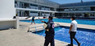 Inspeccionan medidas preventivas de balnearios en Puebla Balnearios