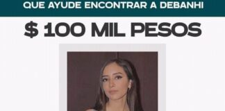 Ofrecen 100 mil de recompensa para encontrar a Debahni Debahni