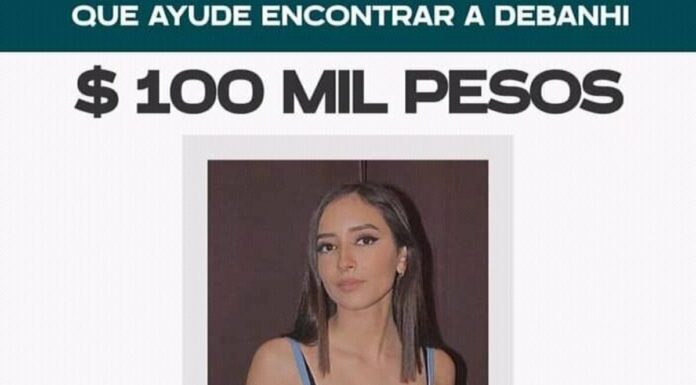 Ofrecen 100 mil de recompensa para encontrar a Debahni Debahni