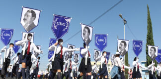 SEP realiza pase de revista para desfile del 5 de mayo Habrá proceso de sanitización, además, las y los asistentes portarán cubrebocas, y personal de la SEP repartirá gel antibacterial
