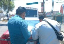 Infracciona SMT a rutas y taxis por irregularidades SMT