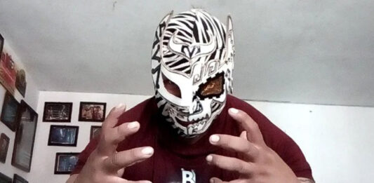 La última función de Toro Bill Jr fue este lunes 15 de abril de 2022 en la Arena Puebla.