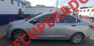 Localizan vehículo con reporte de robo en San Pedro Cholula