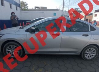 Localizan vehículo con reporte de robo en San Pedro Cholula