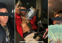 EU: Sube una foto a Instagram con armas y dinero; termina arrestado