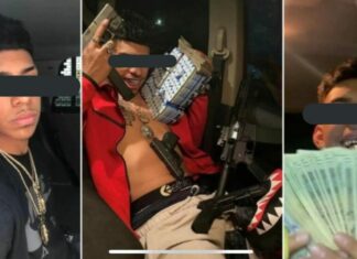 EU: Sube una foto a Instagram con armas y dinero; termina arrestado
