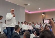 “¡AMLO no estás solo!”: Augusto López promociona la revocación