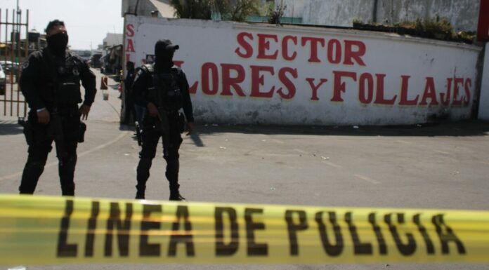 Asesinan a balazos a un hombre en Central de Abastos de Puebla