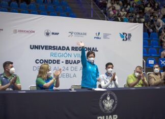 Inaugura Lilia Cedillo la Universiada Regional CONDDE-BUAP 2022