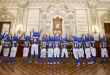 Palacio Municipal recibe a promesas deportivas de Puebla