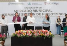 Inaugura Barbosa mercados en Huejotzingo y San Salvador El Seco