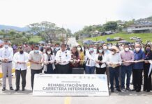 Miguel Barbosa inaugura rehabilitación de Carretera Interserrana