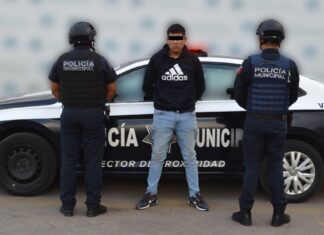 Detienen a hombre por robo de 900 mil pesos a cuentahabiente