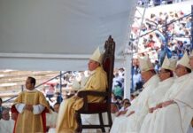 Víctor Sánchez cumple 13 años como arzobispo de Puebla
