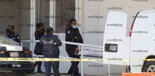 Autoridades realizaron las diligencias del levantamiento de cadáver del hombre, quien no ha sido identificado.