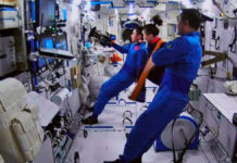 Regresan astronautas chinos a la Tierra tras 183 días en el espacio astronautas