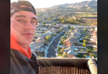 ¡Viral! Este joven sobrevive a accidente en globo aerostático globo