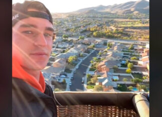 ¡Viral! Este joven sobrevive a accidente en globo aerostático globo