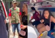 Mujer exige contraseña del celular a su novio pese a ser atropellado
